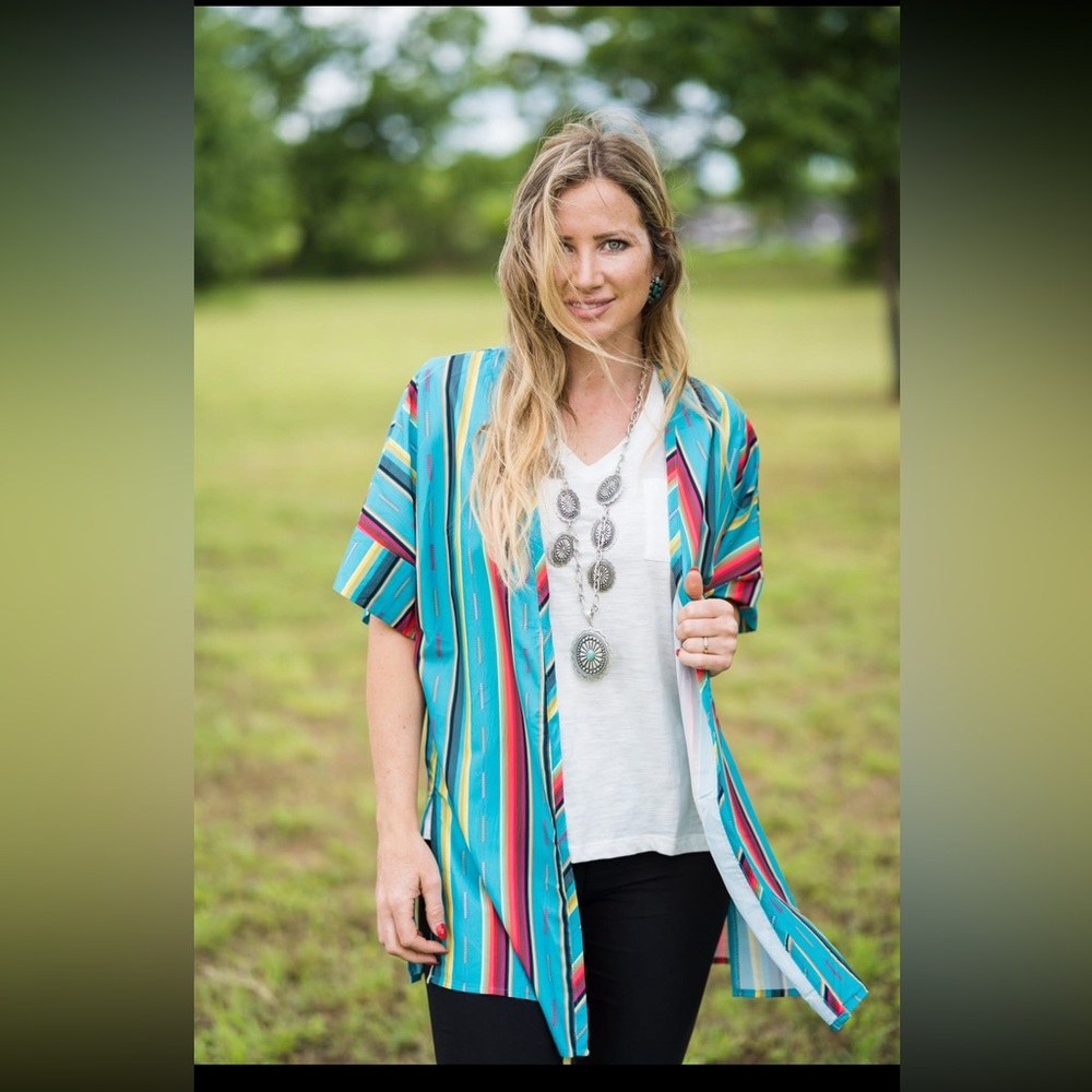 Serape Kimono L